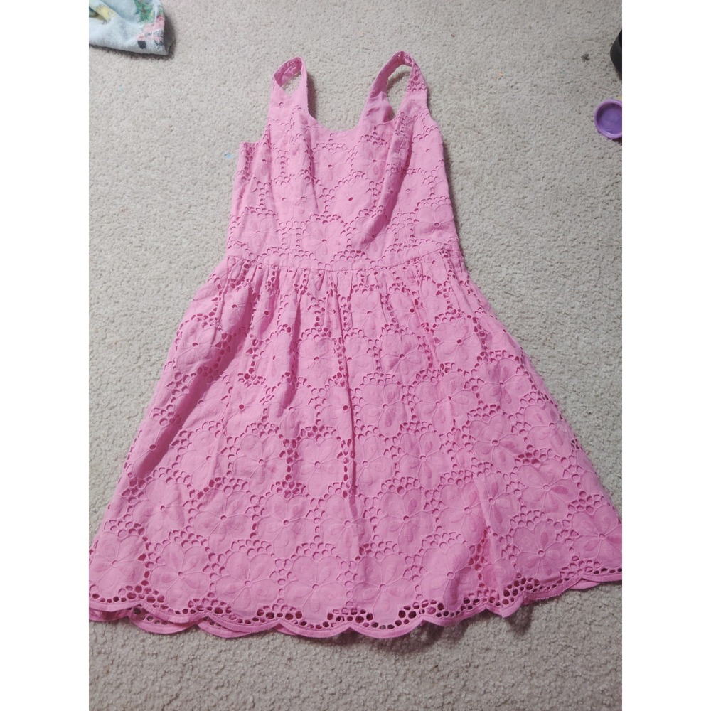 Lilly Pulitzer Pink Eyelet Sundress